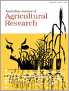 Australian Journal of Agricultural Research