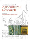 Australian Journal of Agricultural Research