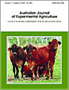 Australian Journal of Experimental Agriculture
