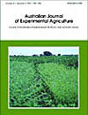 Australian Journal of Experimental Agriculture