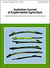 Australian Journal of Experimental Agriculture