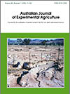 Australian Journal of Experimental Agriculture