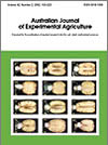 Australian Journal of Experimental Agriculture