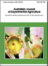 Australian Journal of Experimental Agriculture