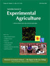 Australian Journal of Experimental Agriculture