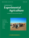 Australian Journal of Experimental Agriculture