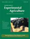 Australian Journal of Experimental Agriculture