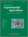 Australian Journal of Experimental Agriculture