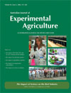 Australian Journal of Experimental Agriculture