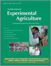 Australian Journal of Experimental Agriculture