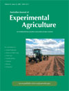 Australian Journal of Experimental Agriculture