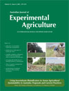 Australian Journal of Experimental Agriculture