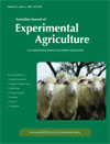 Australian Journal of Experimental Agriculture