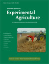 Australian Journal of Experimental Agriculture