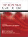 Australian Journal of Experimental Agriculture