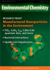 Manufactured Nanoparticles in the Environment cover image