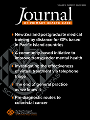 Journal of Primary Health Care