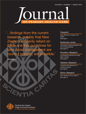 Journal of Primary Health Care