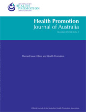 Health Promotion Journal of Australia