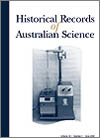 Historical Records of Australian Science