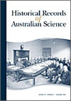 Historical Records of Australian Science