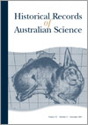 Historical Records of Australian Science