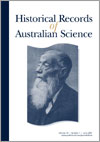 Historical Records of Australian Science