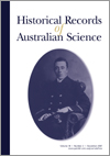 Historical Records of Australian Science