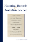 Historical Records of Australian Science