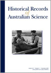 Historical Records of Australian Science