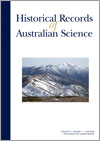 Historical Records of Australian Science