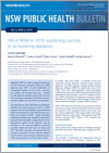 New South Wales Public Health Bulletin