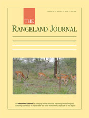 The Rangeland Journal