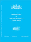 Proceedings of the Royal Society of Victoria