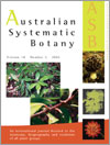 Australian Systematic Botany