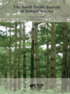 The South Pacific Journal of Natural Science