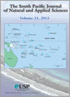 The South Pacific Journal of Natural and Applied Sciences
