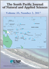 The South Pacific Journal of Natural and Applied Sciences