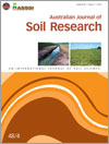 Australian Journal of Soil Research