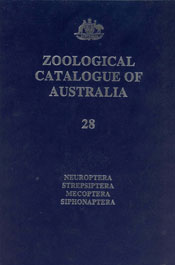 The cover image of Zoological Catalogue of Australia Volume 28, featuring