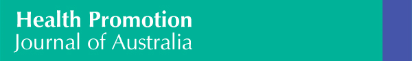 Health Promotion Journal of Australia