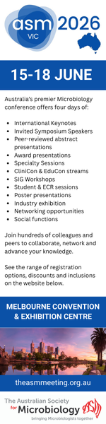 Australian Society for Microbiology Victorian Conference 2026