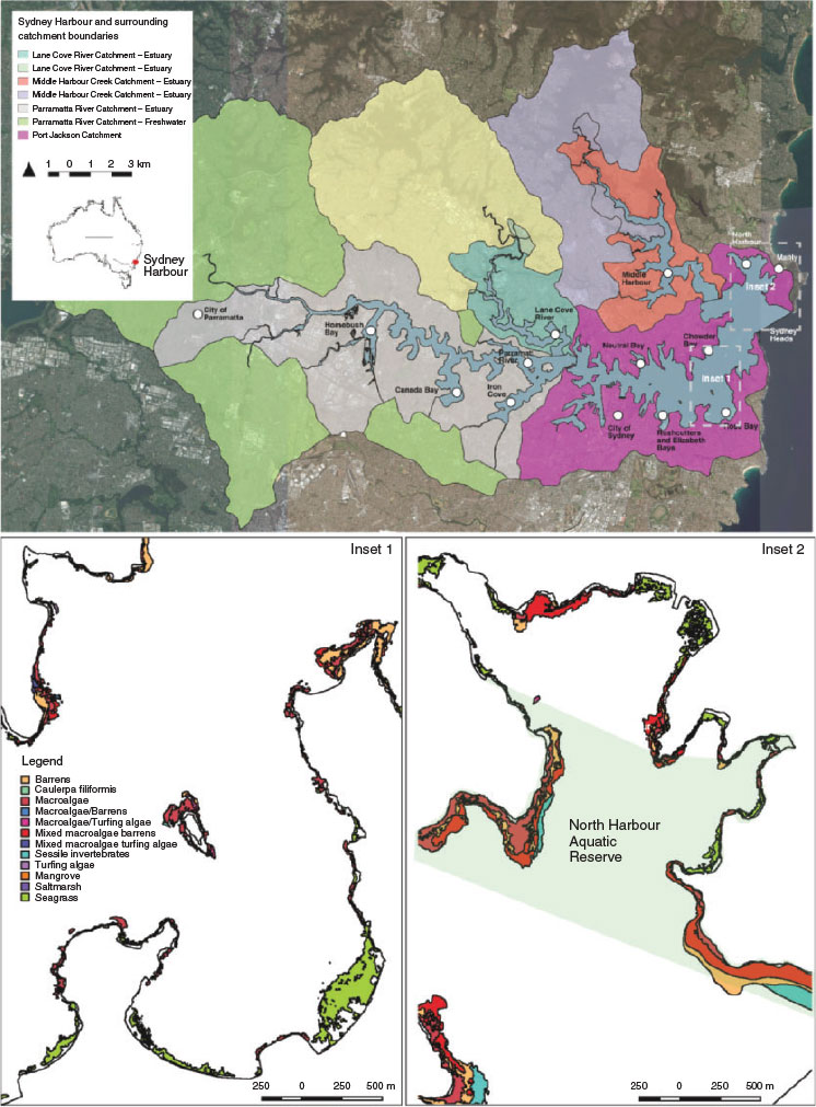 Sydney Harbour Catchment Map Csiro Publishing | Pacific Conservation Biology