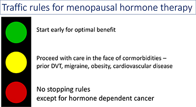 Rules for menopausal hormone therapy